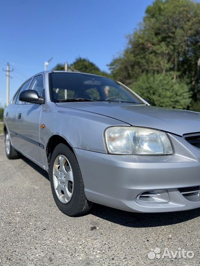 Hyundai Accent 1.5 МТ, 2007, 168 000 км