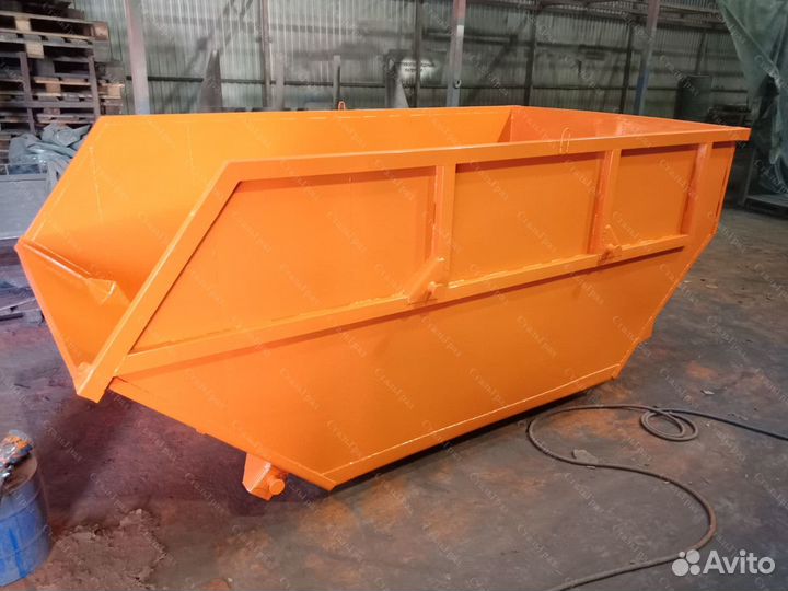 Мусорный контейнер 8м3, 1.1м3, 0.75 м3 H10858