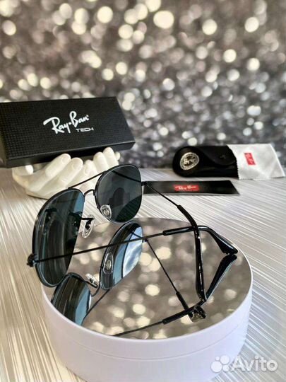 Солнцезащитные очки ray ban aviator