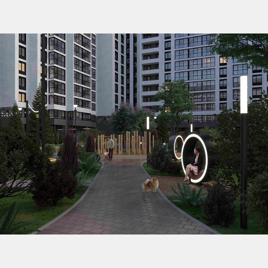 1-к. квартира, 51 м², 16/16 эт.