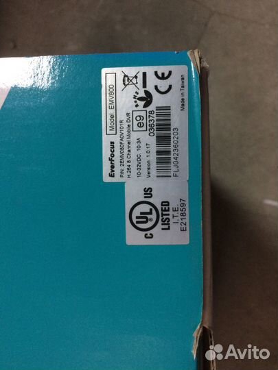 Видеорегистратор Everfocus EMV-800