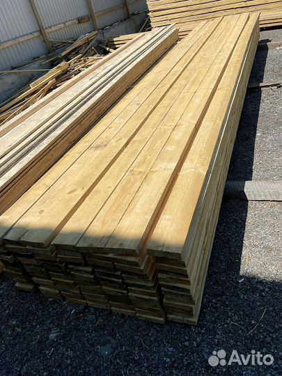 Доска обрезная 25х150х6000мм от производителя
