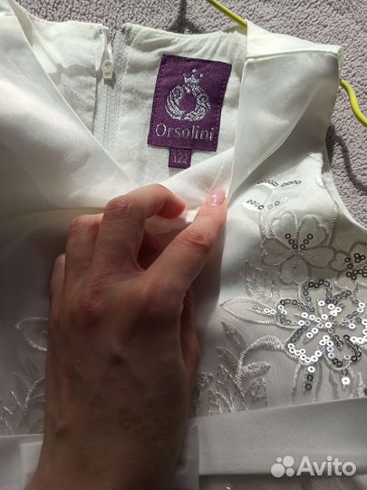 Платье для девочки 6-7 лет