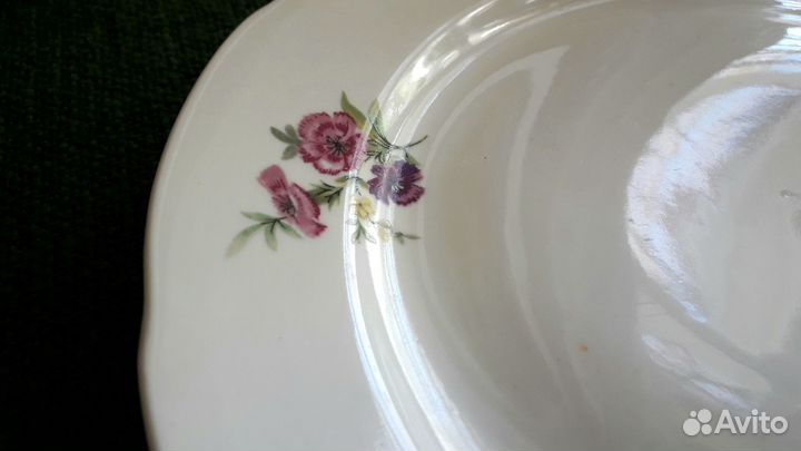 Тарелки Дулёво гвоздика 1959 год