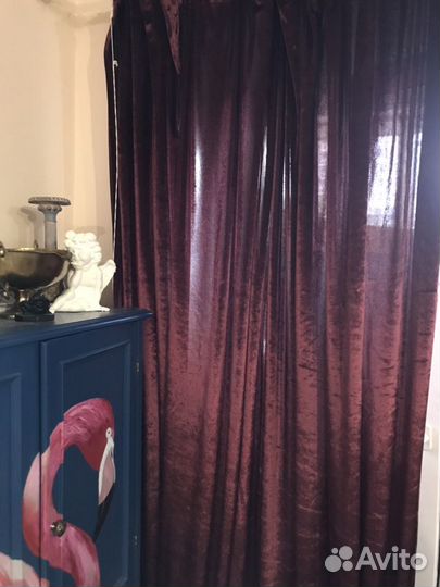 Шторы из бархата