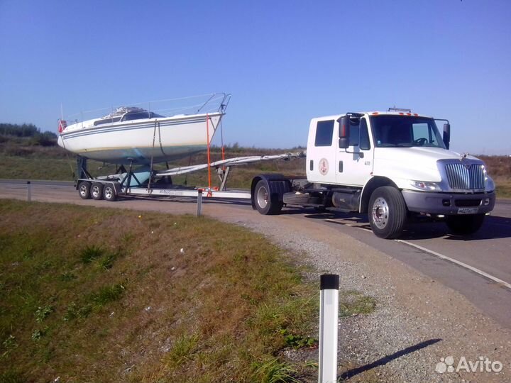 Перевозка катеров и яхт, любой водной техники