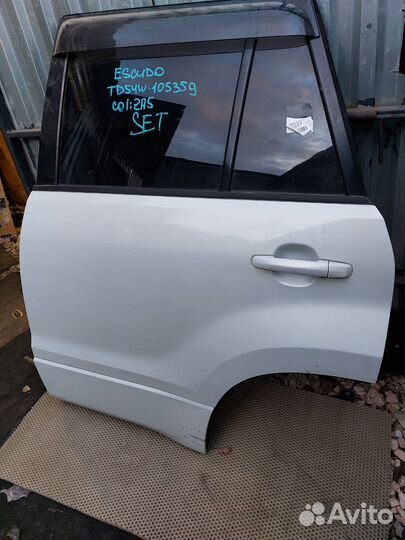 Дверь задняя левая Suzuki grand vitara 3