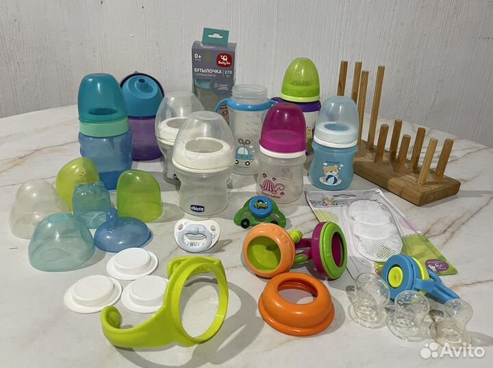 Соски, ниблеры, бутылочки. Сушилка для бутылочек