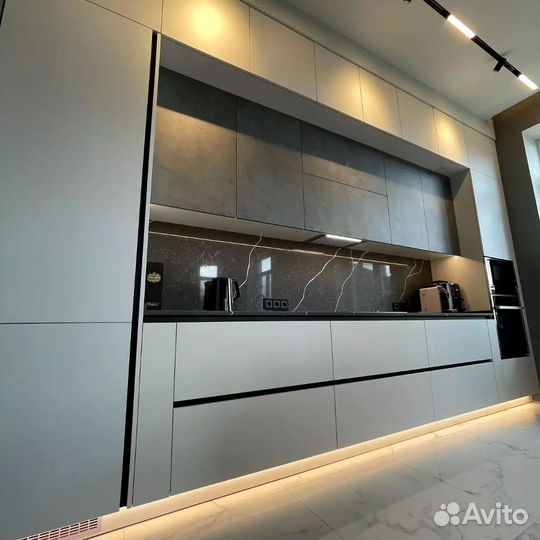 Современная кухня на заказ мдф фасады