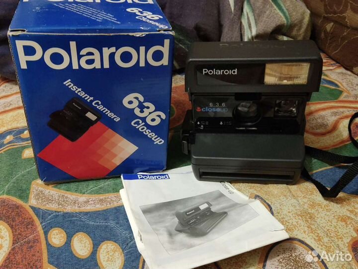 Плёночный фотоаппарат polaroid