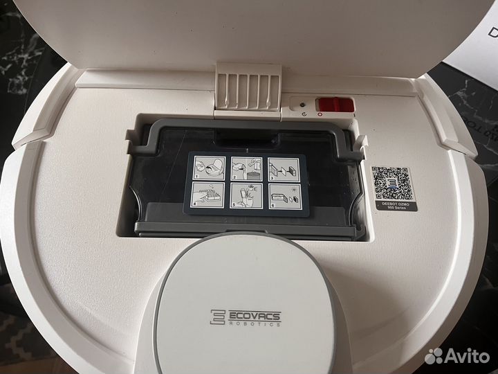 Робот пылесос ecovacs ozmo 900