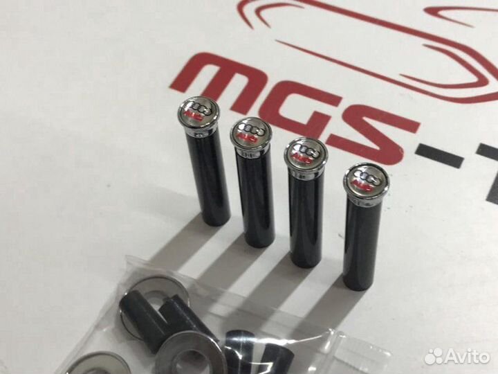 Наконечники кнопок блокировки дверей Audi White