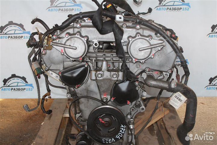 Двигатель Nissan Teana J31 VQ23DE 2003-2007