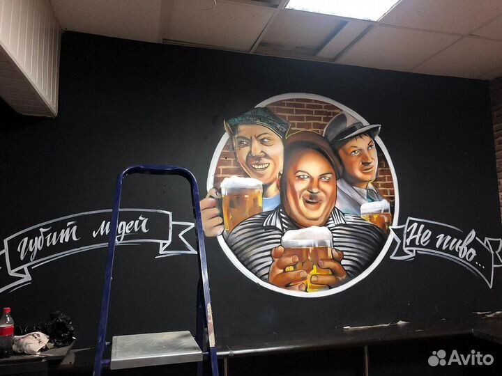 Художественная Роспись, Граффити, Брендирование