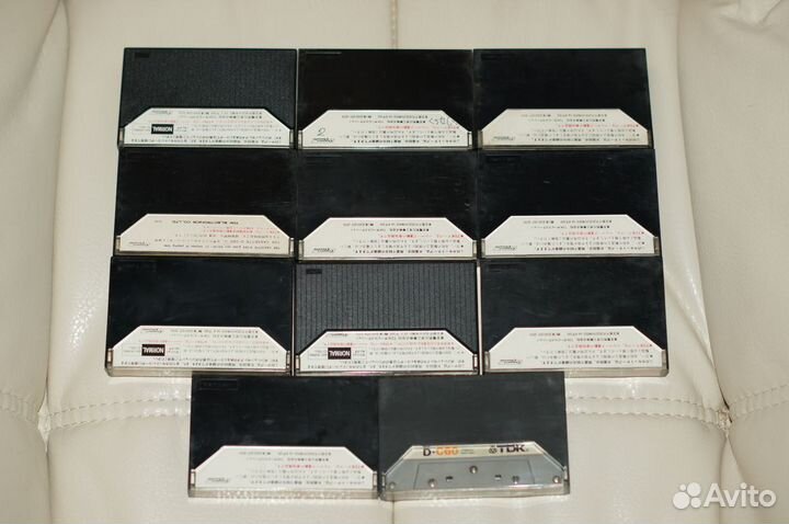 Кассеты TDK D-C60 для кассетных дек №12 Japan