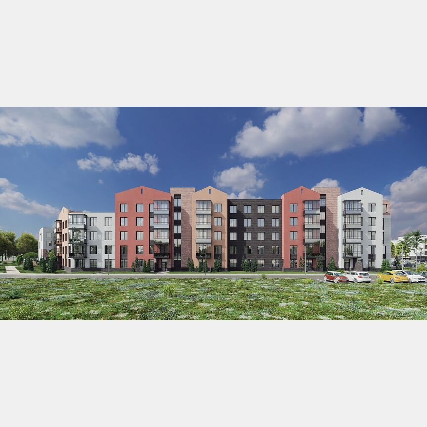 1-к. квартира, 36,8 м², 5/5 эт.