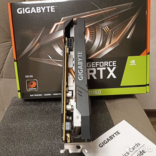 Видеокарта GeForce RTX 2060 D6 6G Gigabyte