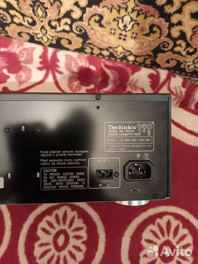 Кассетная дека Technics 474
