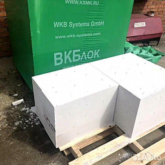 Газоблок д 500