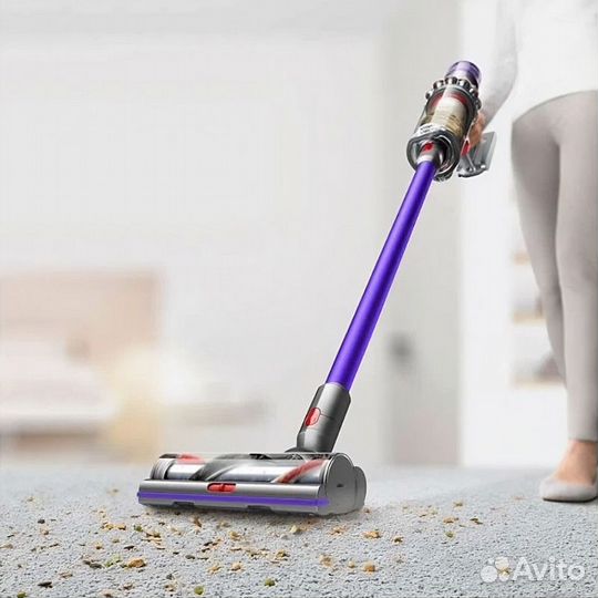 Беспроводной пылесос Dyson V11 Extra Никель/Фиолет