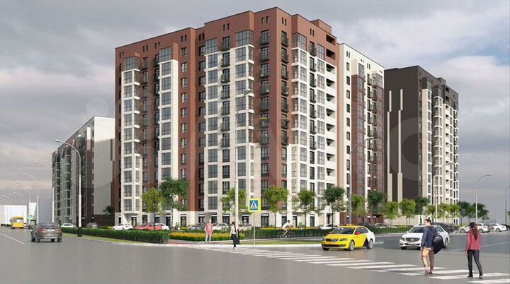 1-к. квартира, 49,9 м², 7/12 эт.