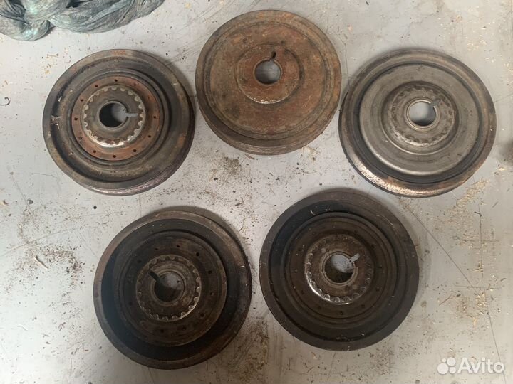 Шкив коленвала laguna 3, megane 3 1,5