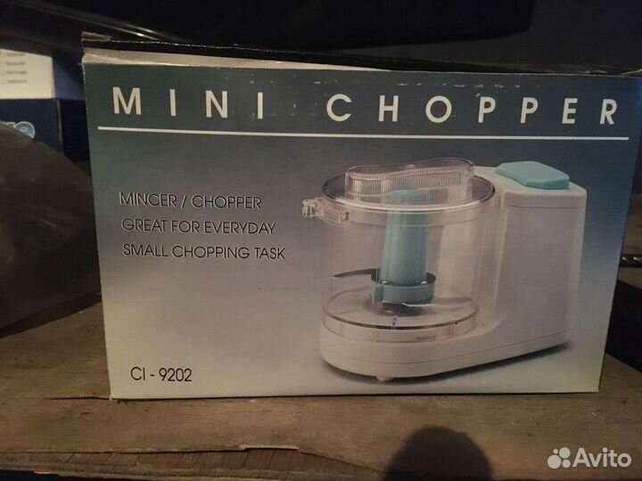 Кухонный комбайн mini chopper cl-9202 новый