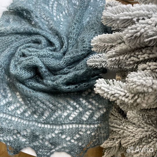 Платки ручной работы из козьего пуха