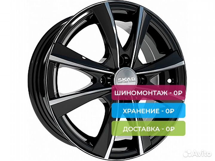 R15 4x100 6J ET48 D54,1 Скад Мальта алмаз