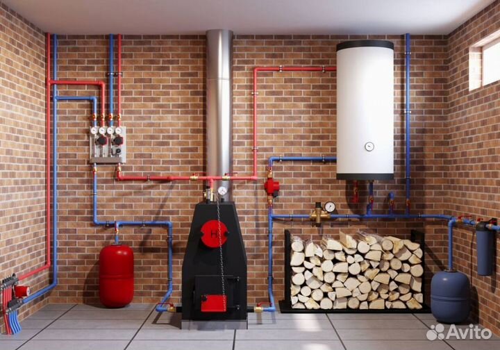 Твердотопливный котёл 8 квт