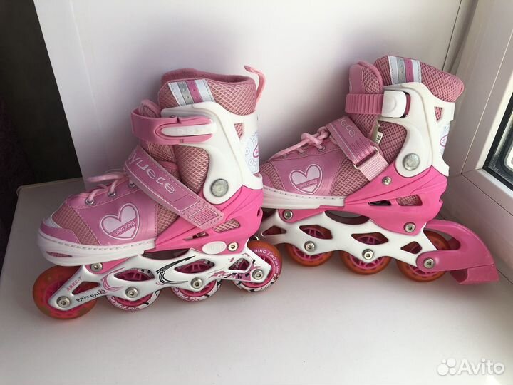 Ролики для девочки 31-34 размер
