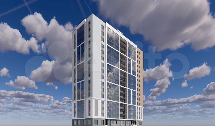 4-к. квартира, 72,5 м², 12/16 эт.