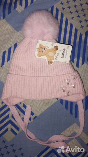 Новая зимняя шапка для девочки