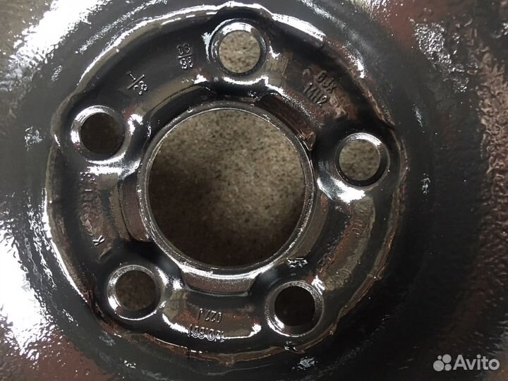 Диск железный 1 шт 5на100 R14 vw skoda