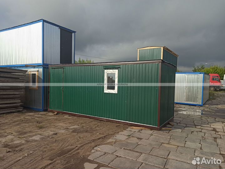 Блок контейнер с доставкой на объект уже завтра