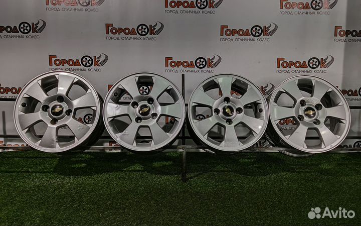 К-кт дисков ориг литых R15 chevrolet 4х114,3