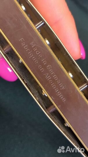 Губная гармошка хроматическая