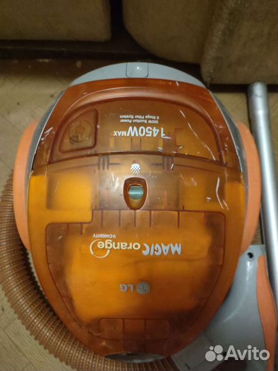 Пылесос LG magic orange