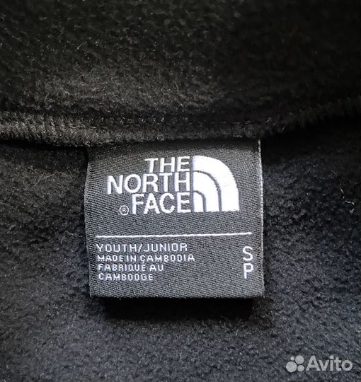 Кофта флисовая детская The north face,130 рст,ориг