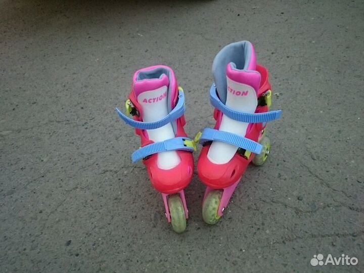 Роликовые коньки раздвижные 26-29