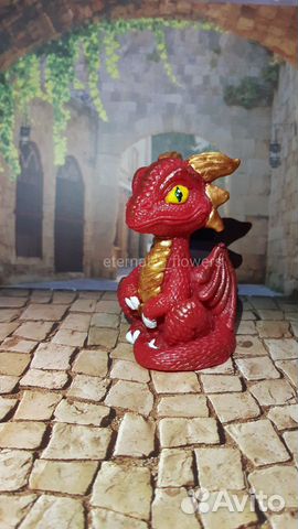 Дракончик Огонёк из мыла. Детское мыло