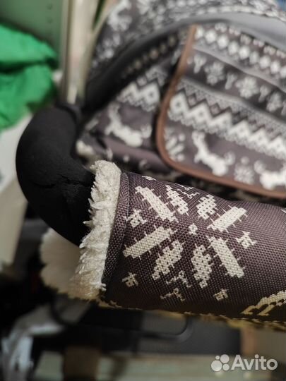 Детские санки коляска с колесами