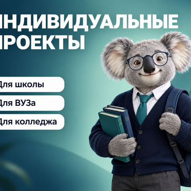 Индивидуальные проекты: школа, вуз, колледж