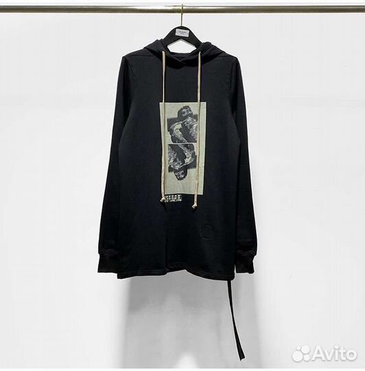 Rick owens худи толстовка
