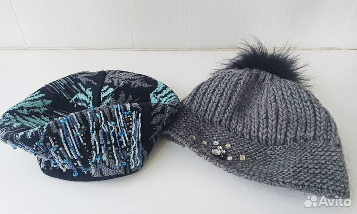 Шапка женская вязаная