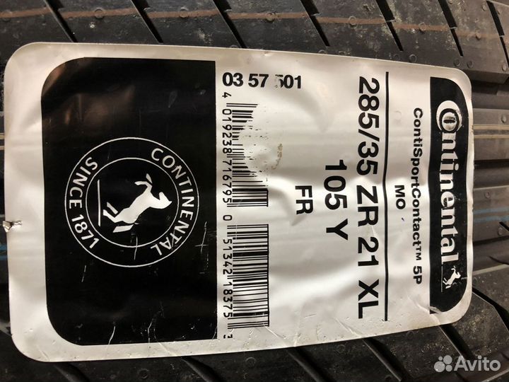 Continental ContiSportContact 5 285/35 R21
