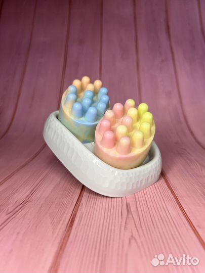 Мыло ручной работы массажное