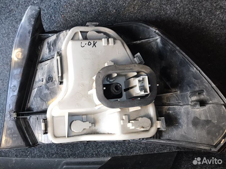 Фонарь задний левый volkswagen polo 2012