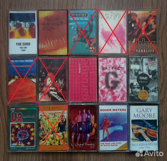 Аудиокассеты Рок, Метал, Попса