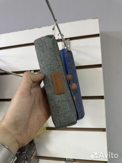 Пенал серый